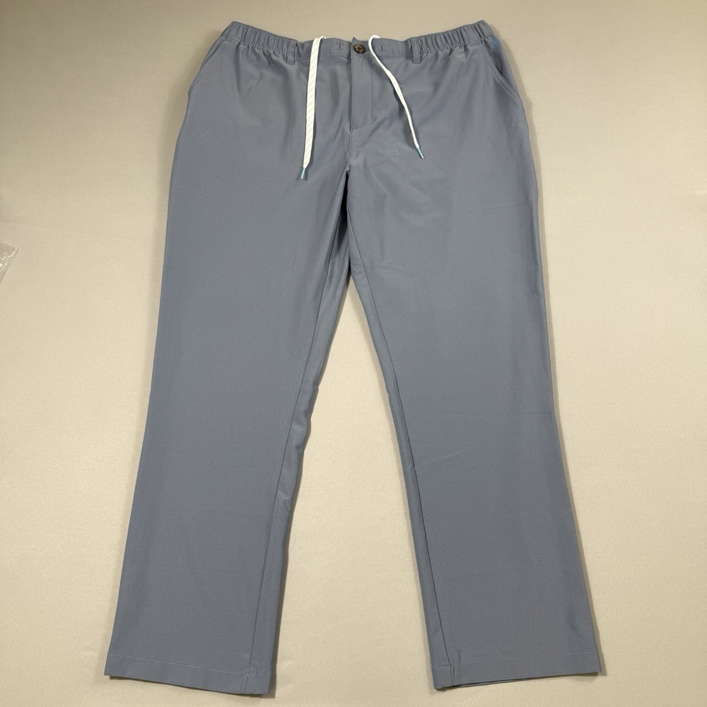 Chubbies Everywhere Pants Mens XXL Blue Performance Drawstrings Stretch Beach